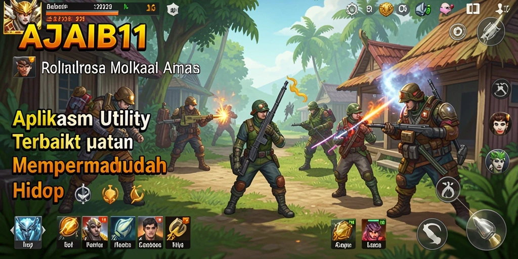 Tampilan antarmuka aplikasi AJAIB11 yang intuitif dan user-friendly.
