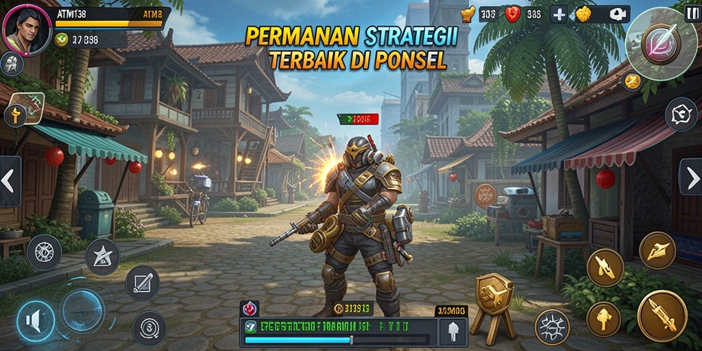 Tampilan gameplay ATM138 yang mendebarkan dan strategis.