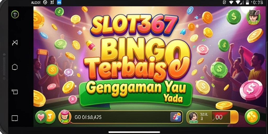 Screenshot utama SLOT367 menampilkan gameplay bingo yang menarik.