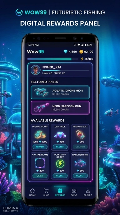 Tampilan halaman utama wow99 yang informatif dan menarik.